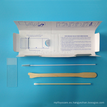 Prueba estéril de papanicolaou kits de prueba ginecológica prueba cervical